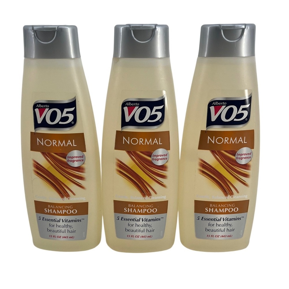 Alberto VO5 Balancing Shampoo Normal 5 Essential Vitamins Unisex 15oz 3 Pack